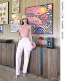  QUẦN HỒNG Blush Stripe Pants Q9516 