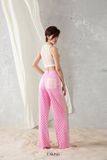  Pink Hole Pants Quần Hồng Dài Đục Lỗ Q9521 