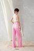  Pink Hole Pants Quần Hồng Dài Đục Lỗ Q9521 