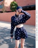  SHORT BI XANH POLKA S727Q2 