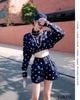  SHORT BI XANH POLKA S727Q2 