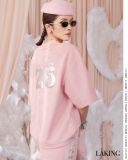  Silver 26 Velvet Touch Oversize Tee - ÁO HỒNG 26 -   A11529 
