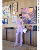  ÁO TÍM THUN SÁT NÁCH LILAC A115421 