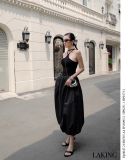  VÁY ĐEN DÀI BỒNG Black Balloon Skirt -  V952 