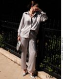  QUẦN XÁM LỤA DÀI Ash Trousers - Q9654 