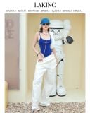  QUẦN TRẮNG DÀI DÂY RÚT ORIGAMI WAIST PANTS    -    S705Q1 