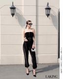  Black Velvet Jumpsuit Jumpsuit dài đen nhung + BELT ĐEN J232 