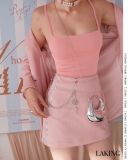  ÁO THUN HỒNG 2 DÂY Rose Discipline Strap Top A96111 