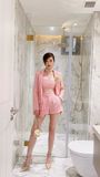  PINK CROCHET SHORT QUẦN SHORT HỒNG Q1991 