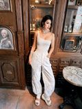  FEATHER BEE PANTS QUẦN TRẮNG Q9641 