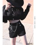  ÁO ĐEN TD CROPTOP SHADOW A2763 