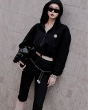  Black Capri Chain Pants  QUẦN ĐEN LỬNG+XÍCH ĐEN VÀNG     Q9596 