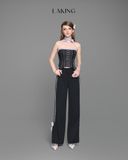  QUẦN ĐEN VIỀN REN TRẮNG Q9472 