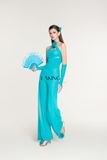  QUẦN XANH DÀI THUN LƯỚI S640Q1 