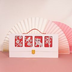 Hộp Quà Tết Vượng Phát 4 – Set quà Tết cao cấp trên 1 triệu tinh gọn và sang trọng