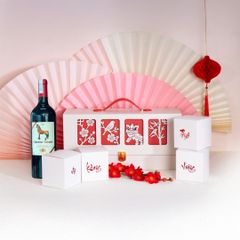 Hộp Quà Tết Vượng Phát 4 – Set quà Tết cao cấp trên 1 triệu tinh gọn và sang trọng