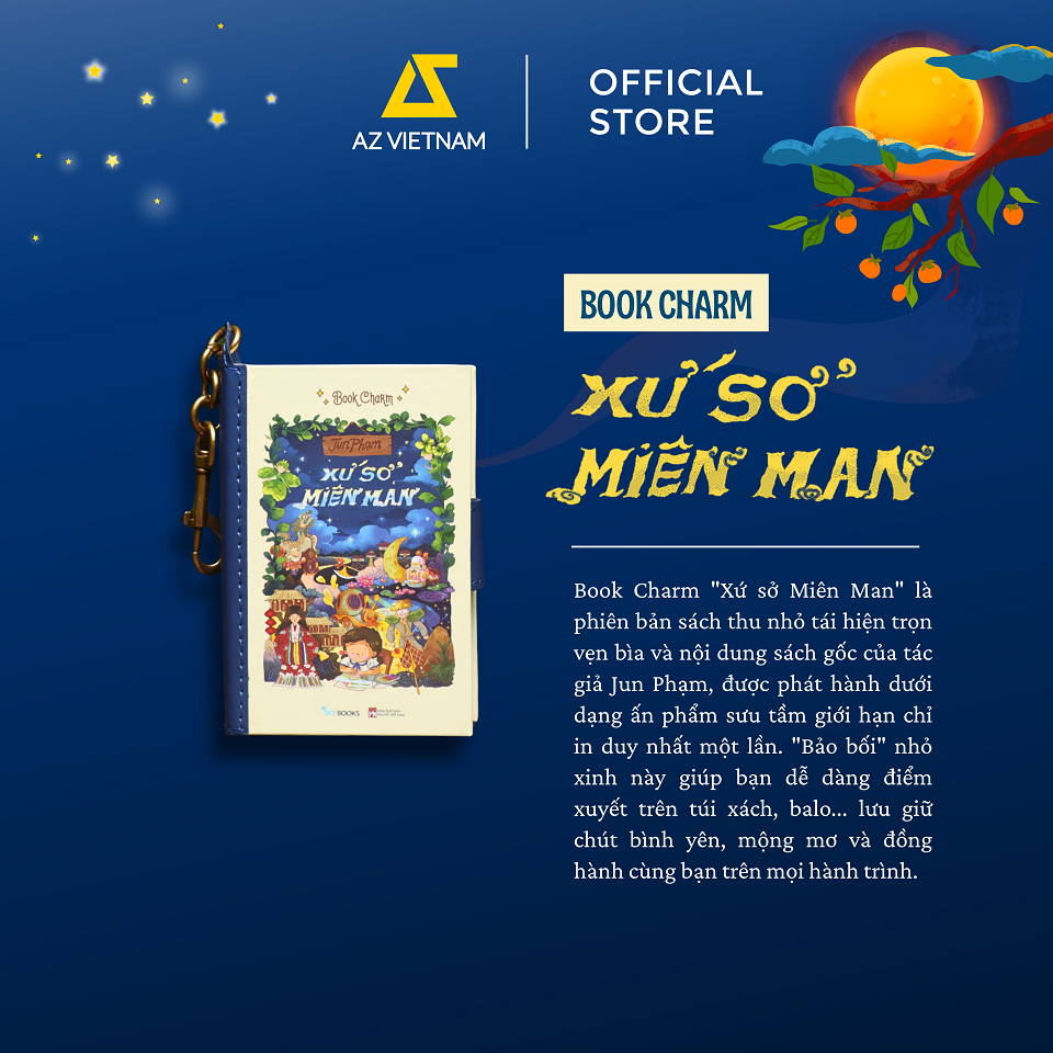  Sách - Book Charm Xứ Sở Miên Man 