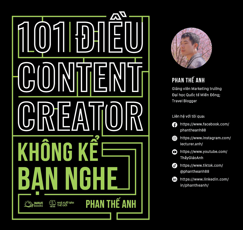  Sách - 101 Điều Content Creator Không Kể Bạn Nghe 
