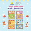  Sách Thiếu Nhi - Sticker Bóc Dán Cho Bé CHỦ TIỆM TÀI BA 