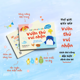  Sách Thiếu Nhi - Combo 2 Cuốn: Thế Giới Giấy Gấp (Vườn Cây Ngộ Nghĩnh + Vườn Thú Vui Nhộn) 