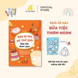  Sách Thiếu Nhi - Bộ Sách Tô Màu, Tập Vẽ Kèm Từ Vựng Song Ngữ Cho Bé Họa Sĩ Nhí Vẽ Thế Giới 