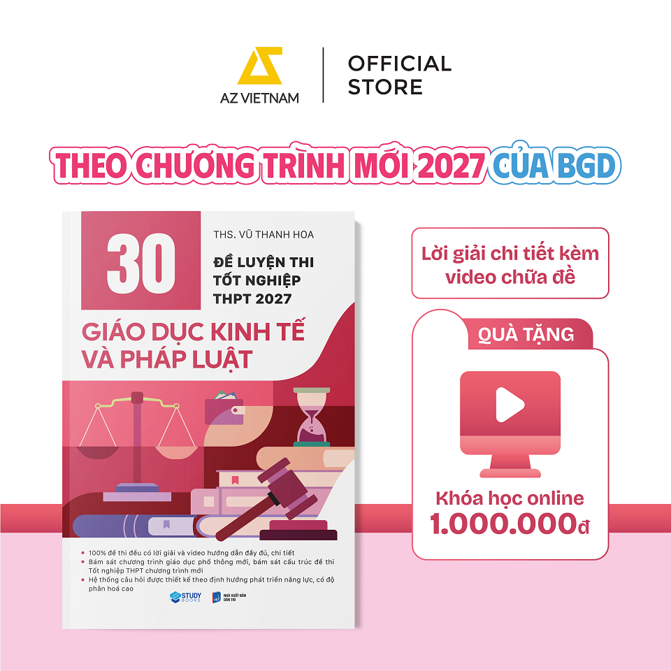  Sách - Bộ Đề Luyện Thi Tốt Nghiệp THPT 2027 