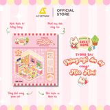  Sách Thiếu Nhi - Bộ 6 Cuốn Sách Sticker Sweet Home Trang Trí 3D 