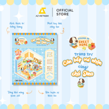  Sách Thiếu Nhi - Bộ 6 Cuốn Sách Sticker Sweet Home Trang Trí 3D 
