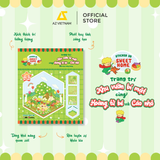  Sách Thiếu Nhi - Bộ 6 Cuốn Sách Sticker Sweet Home Trang Trí 3D 