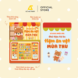  Sách Thiếu Nhi - Sticker Bóc Dán Cho Bé CHỦ TIỆM TÀI BA 