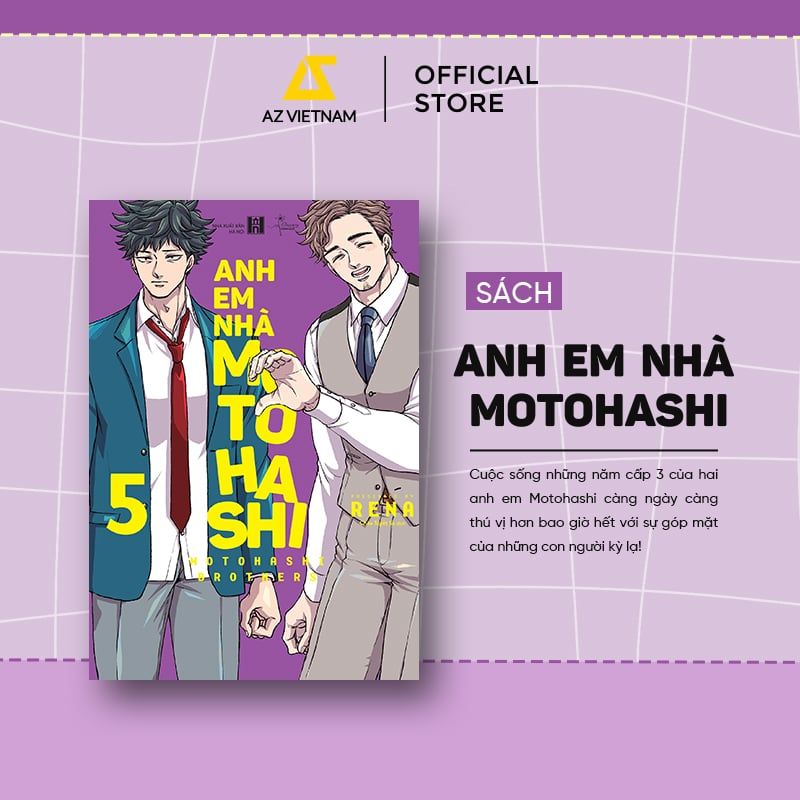  Sách - Anh Em Nhà Motohashi (Tập 5) 