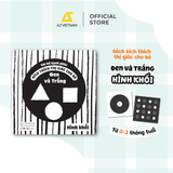  Sách Thiếu Nhi - Bộ 4 Cuốn Sách Em Bé Hạnh Phúc - Kích Thích Thị Giác Cho Bé 