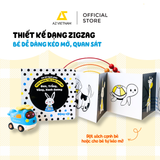  Sách Thiếu Nhi - Bộ 4 Cuốn Sách Em Bé Hạnh Phúc - Kích Thích Thị Giác Cho Bé 