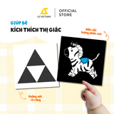  Sách Thiếu Nhi - Bộ 4 Cuốn Sách Em Bé Hạnh Phúc - Kích Thích Thị Giác Cho Bé 