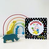  Sách Thiếu Nhi - Bộ 4 Cuốn Sách Em Bé Hạnh Phúc - Kích Thích Thị Giác Cho Bé 