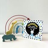  Sách Thiếu Nhi - Bộ 4 Cuốn Sách Em Bé Hạnh Phúc - Kích Thích Thị Giác Cho Bé 