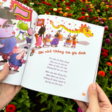  Sách Thiếu Nhi - Bộ Thơ Bé Ngoan (Tặng Bảng Chăm Ngoan) 