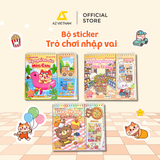 Sách Thiếu Nhi - Bộ Sticker Gáy Lò Xo - Trò Chơi Nhập Vai 
