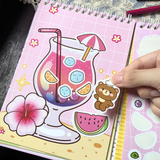  Sách Thiếu Nhi - Bộ Sticker Gáy Lò Xo - Trò Chơi Nhập Vai 