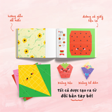 Sách Thiếu Nhi - Combo 2 Cuốn: Thế Giới Giấy Gấp (Vườn Cây Ngộ Nghĩnh + Vườn Thú Vui Nhộn) 