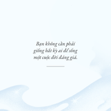  Sách - Bạn Không Cần Là Gì Cả 