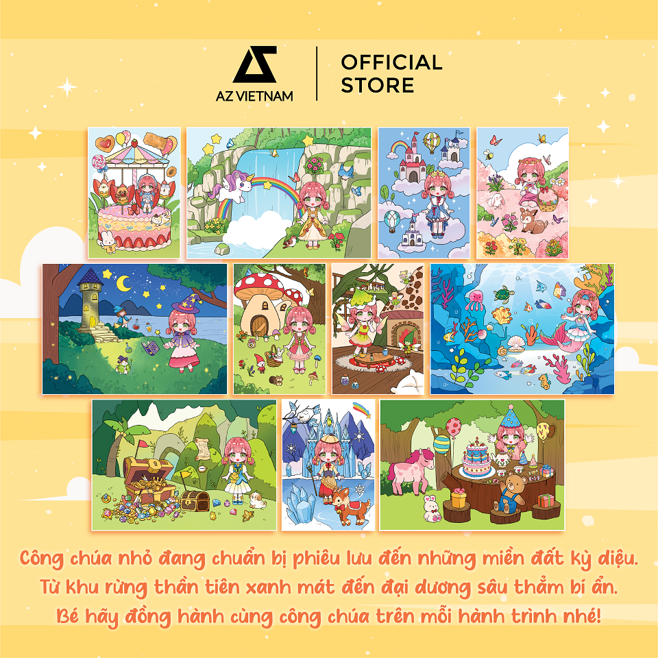  Sách Thiếu Nhi - Nhật Ký Công Chúa Nhỏ Phiêu Lưu 