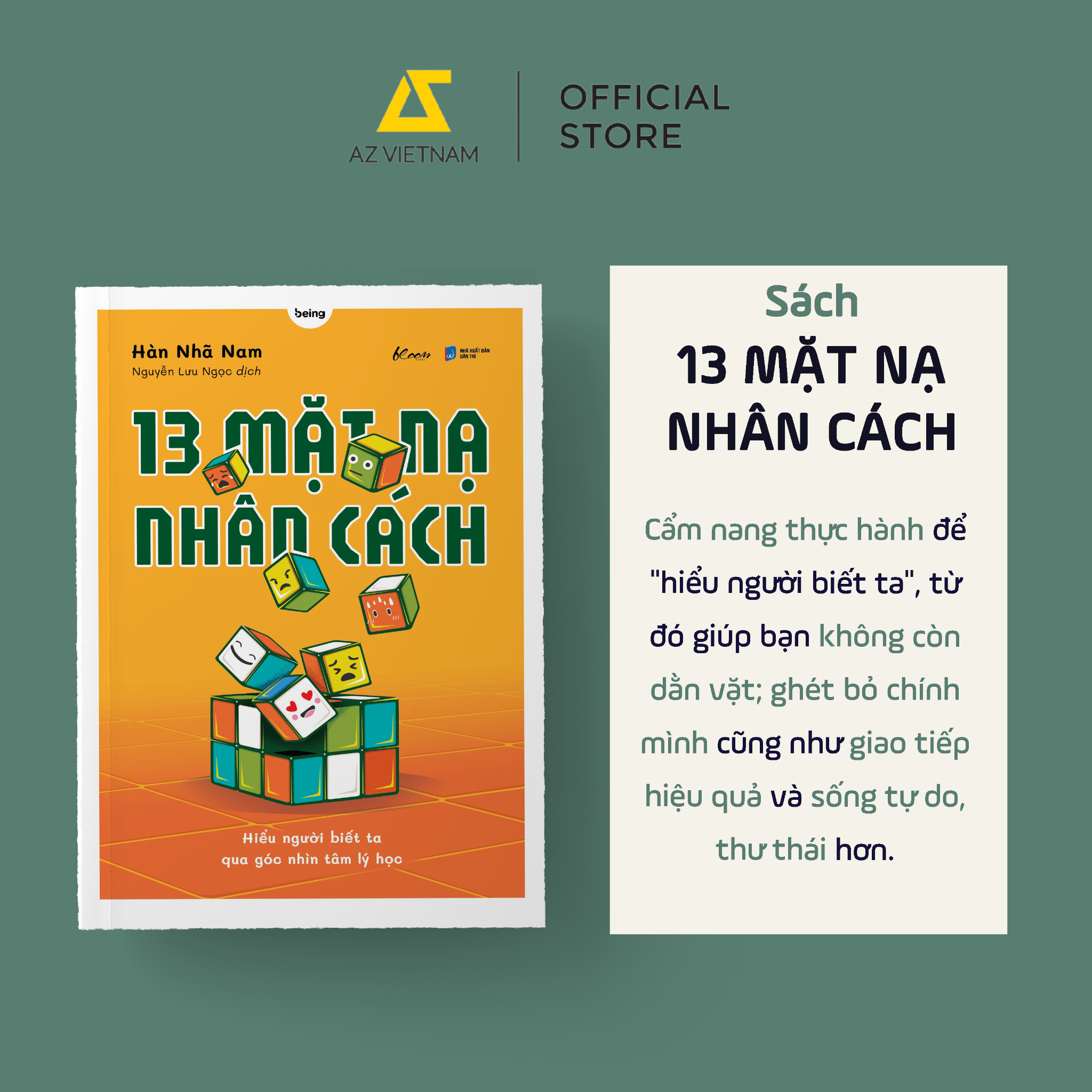  Sách - 13 Mặt Nạ Nhân Cách 