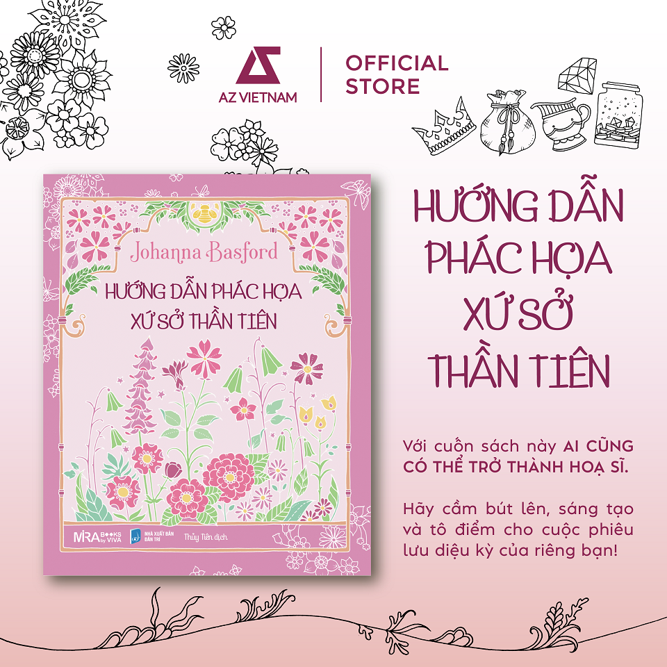  Sách - Hướng Dẫn Phác Họa Xứ Sở Thần Tiên 