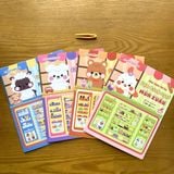  Sách Thiếu Nhi - Sticker Bóc Dán Cho Bé CHỦ TIỆM TÀI BA 