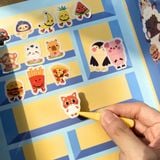  Sách Thiếu Nhi - Sticker Bóc Dán Cho Bé CHỦ TIỆM TÀI BA 