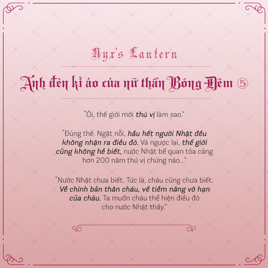  Sách - Ánh Đèn Kì Ảo Của Nữ Thần Bóng Đêm (Tập 5) 