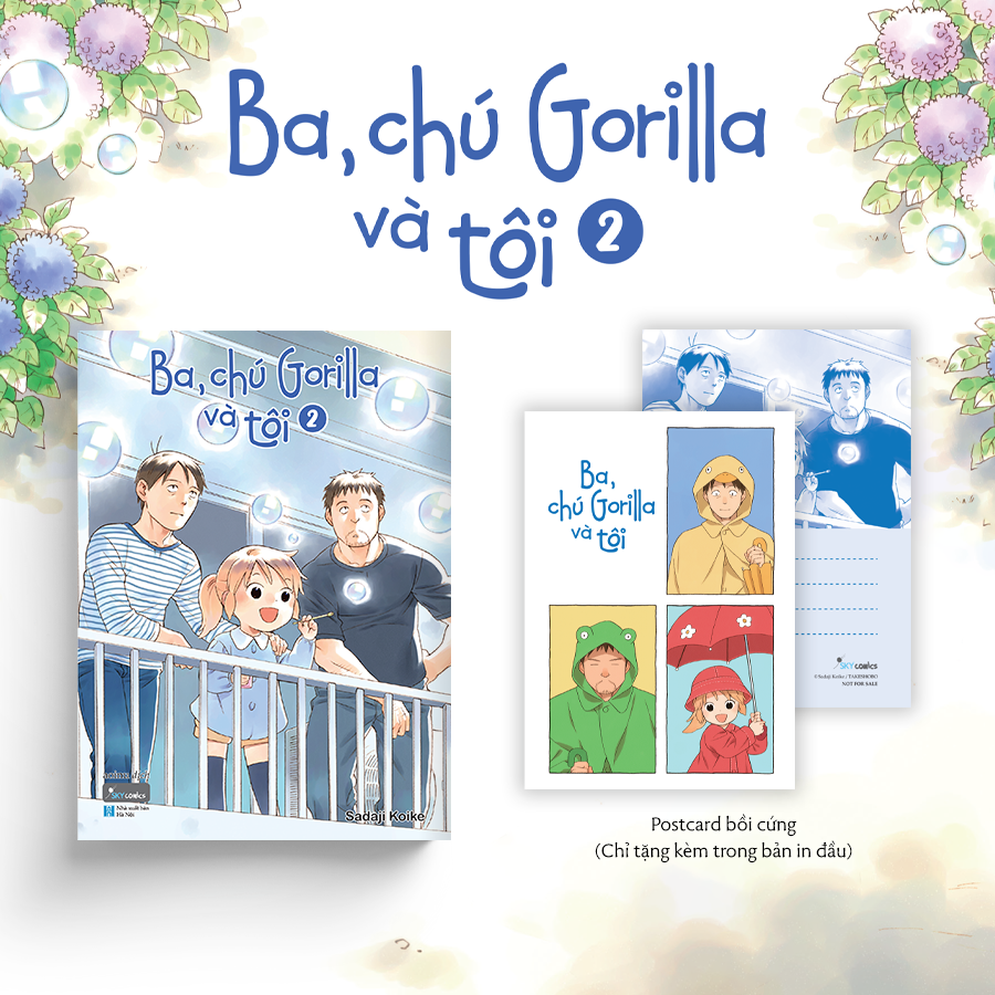  Sách - Ba, Chú Gorilla Và Tôi (Tập 2) 