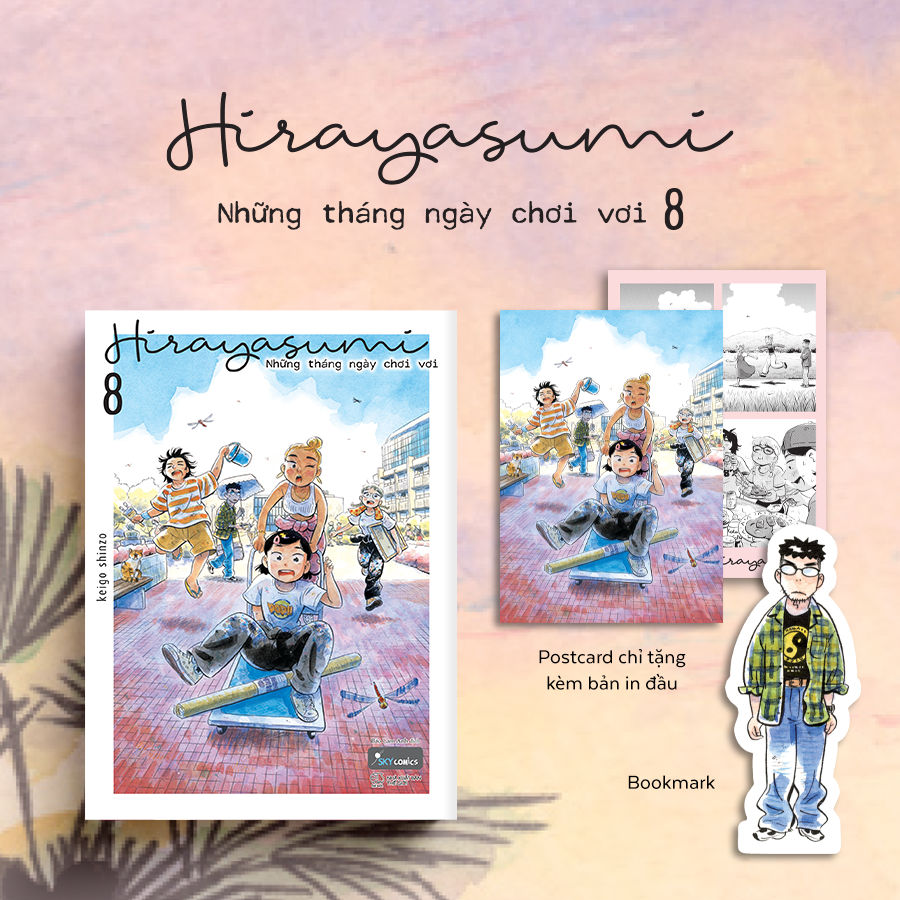  Sách - Hirayasumi - Những Tháng Ngày Chơi Vơi (Tập 8) 