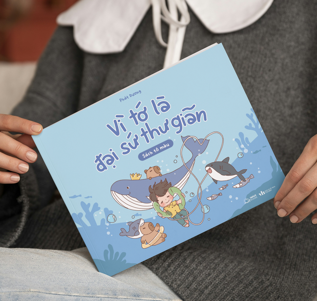  Sách Tô Màu - Vì Tớ Là Đại Sứ Thư Giãn 